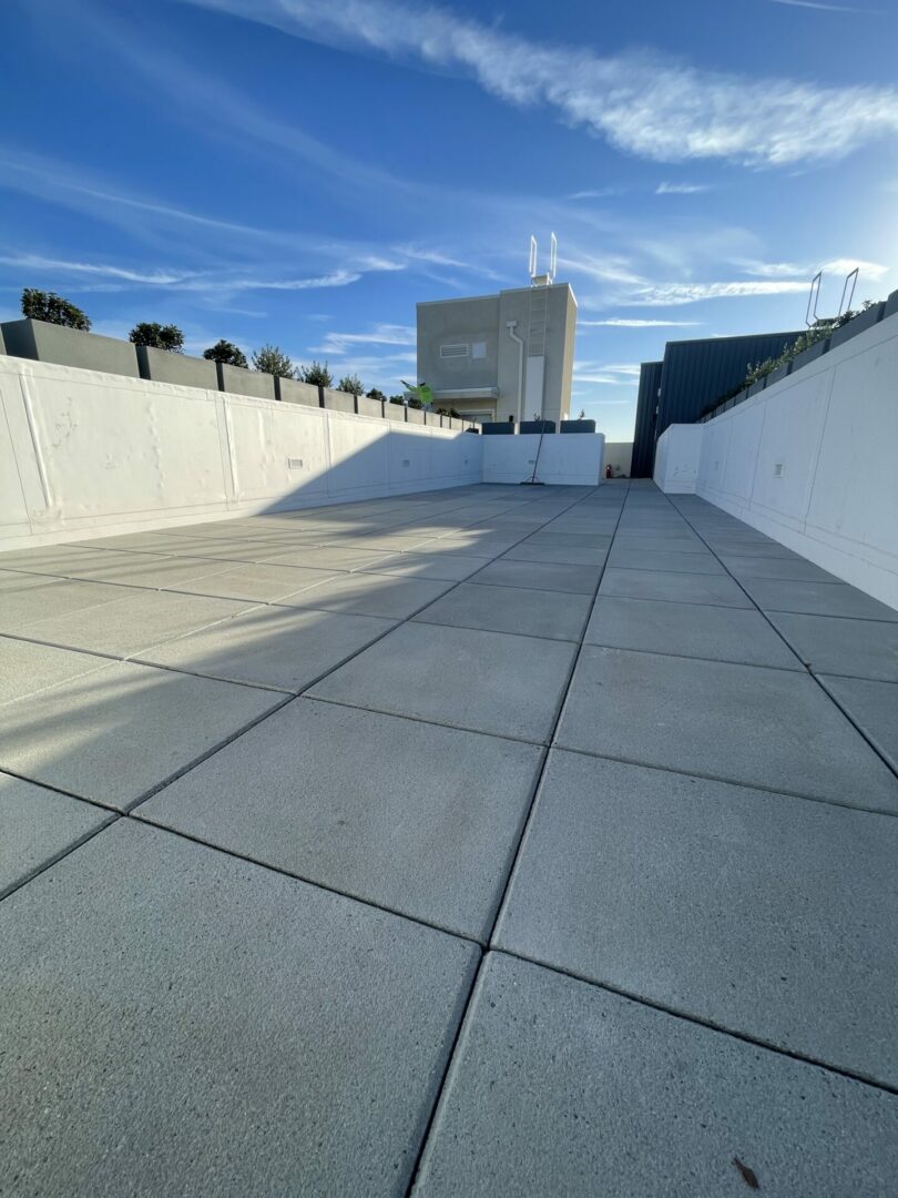 Belgard Westile 24" x 24" Concrete Slab Color: Natural Shot Blast